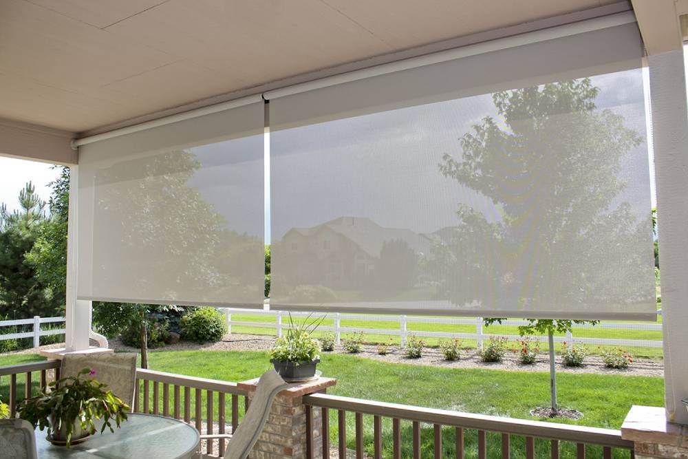 Insolroll Oasis® Patio Shades, patio sun shades, outdoor shades, outdoor roller shades near Tucson, Arizona (AZ)